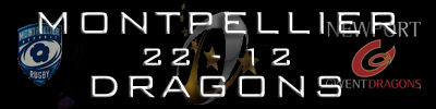 EPCR Montpellier v Newport Gwent Dragons